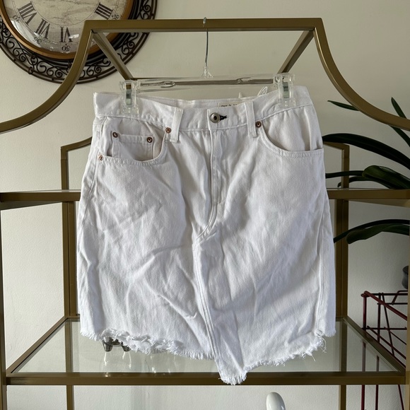 Rag & bone white denim skirt - Picture 3 of 7